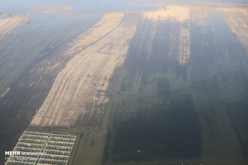 مناطق درگیر سیل در خوزستان