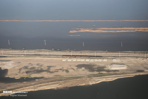 مناطق درگیر سیل در خوزستان