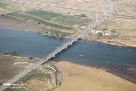 مناطق درگیر سیل در لرستان