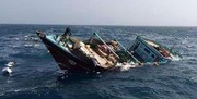 یک کشتی باری در سواحل عسلویه غرق شد