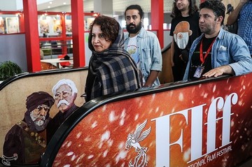 فرشته صدرعرفایی در پنجمین روز سی‌وهفتمین جشنواره جهانی فیلم فجر