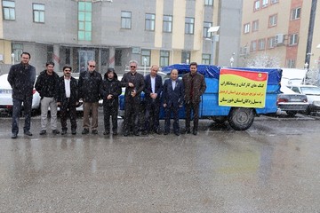 ارسال دومین محموله کمک‌های کارکنان شرکت برق اردبیل به سیل‌زدگان 