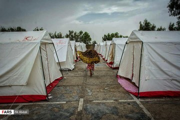 امدادرسانی به سیل‌زدگان هیرمند