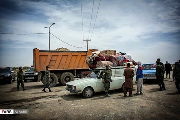 امدادرسانی به سیل‌زدگان هیرمند