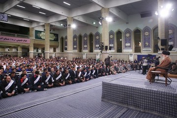 دیدار جمعی از کارگران سراسر کشور با رهبر معظم انقلاب اسلامی