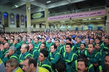 دیدار جمعی از کارگران سراسر کشور با رهبر معظم انقلاب اسلامی