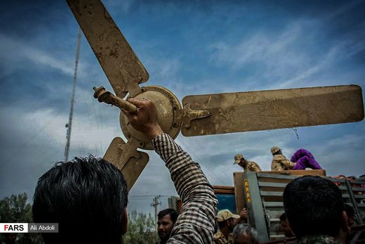امدادرسانی به سیل‌زدگان هیرمند