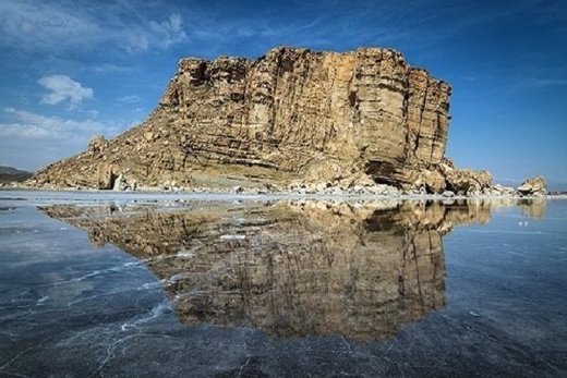 حجم آب دریاچه ارومیه به ۵.۰۳ میلیارد مترمکعب رسید