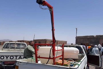 آلوده شدن 300 هکتار از مراتع ریگان به ملخ صحرایی