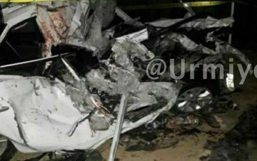 عکس | ۵ کشته در تصادف برلیانس با اتوبوس