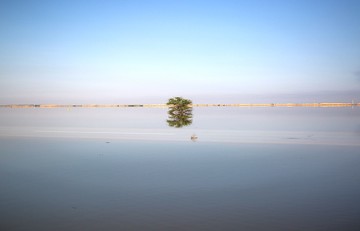 سیلاب در جاده شادگان