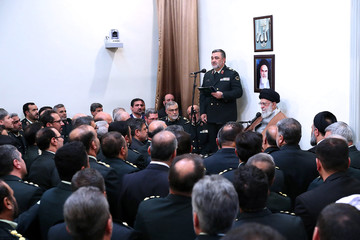 دیدار جمعی از فرماندهان نیروی انتظامی