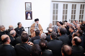 دیدار جمعی از فرماندهان نیروی انتظامی