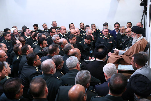 دیدار جمعی از فرماندهان نیروی انتظامی