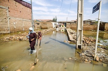 بازگشت سیل به آق‌قلا
