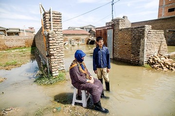 بازگشت سیل به آق‌قلا