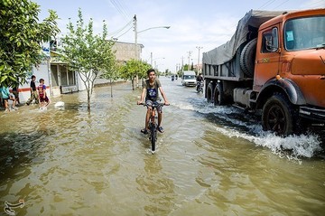 بازگشت سیل به آق‌قلا