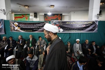 مراسم ترحیم طلبه همدانی