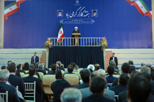 رئیس‌جمهور در مراسم جشنواره ملی قدردانی از کارگران