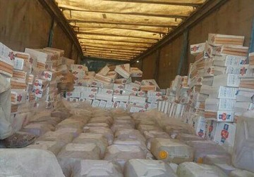 عکس | جاسازی خطرناک ۲۲۰۰۰ لیتر بنزین در کامیون!