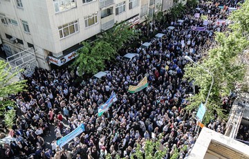 تجمع بزرگ کارگران به مناسبت روز جهانی کارگر