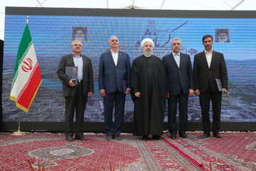بهره‌برداری همزمان از چند طرح عمرانی، آبی و نیروگاهی توسط رئیس‌جمهور در استان کرمانشاه