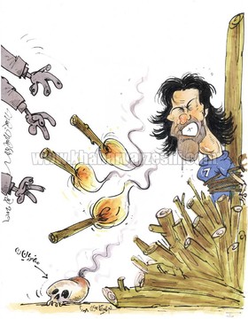 فرهاد مجیدی در آتش!