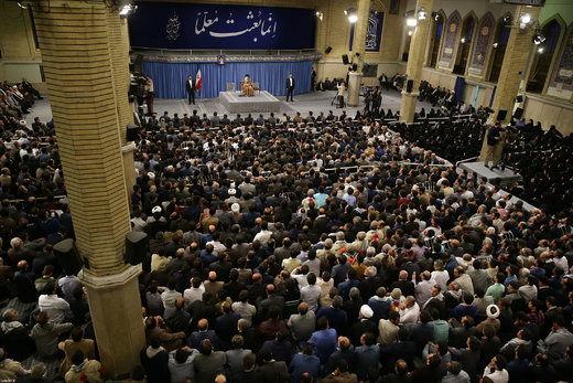 دیدار معلمان و فرهنگیان با رهبر معظم انقلاب اسلامی
