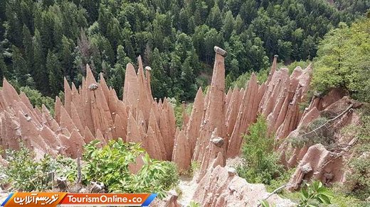 اهرام زمین در تیرول جنوبی ایتالیا
