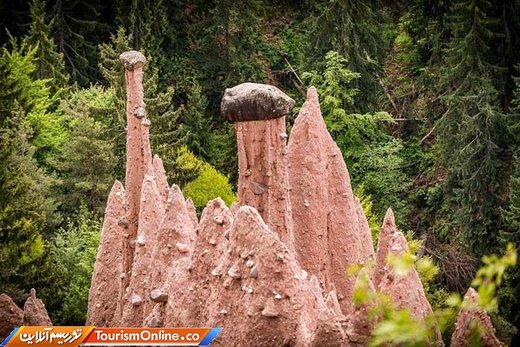 اهرام زمین در تیرول جنوبی ایتالیا