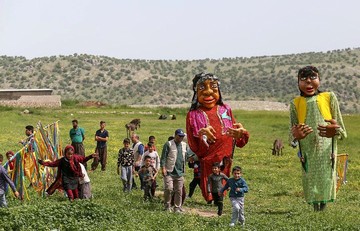 حضور کاروان پیک امید در معمولان لرستان