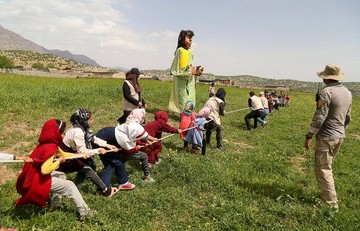 حضور کاروان پیک امید در معمولان لرستان