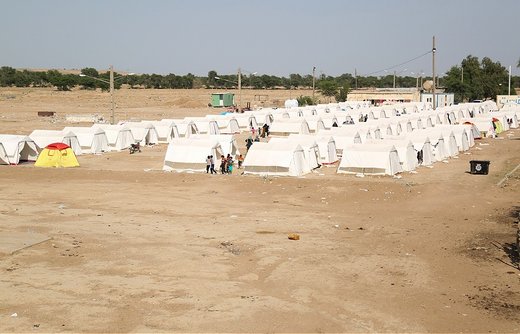 روزگار دشوار سیل‌زدگان روستای بُندهِ در اردوگاه