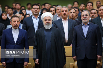 مراسم نکوهداشت یکصدسال تربیت معلم در ایران با حضور رئیس‌جمهور