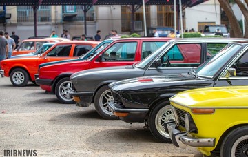 گردهمایی خوروهای کلاسیک در ساری
