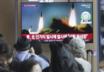 واکنش آمریکا و ژاپن به پرتاب موشک کره شمالی