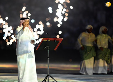 ملک سلمان و بن سلمان در فینال جام پادشاهی عربستان
