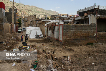 معمولان؛ یک‌ماه پس از سیل