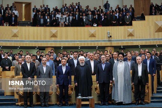 مراسم نکوهداشت یکصدسال تربیت معلم در ایران با حضور رئیس‌جمهور