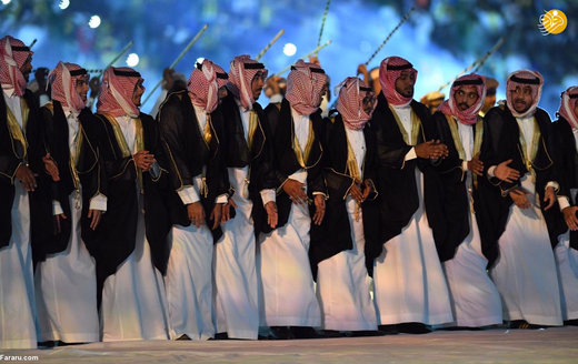 ملک سلمان و بن سلمان در فینال جام پادشاهی عربستان
