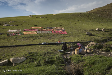 سیل‌زدگان لرستانی در پناه طبیعت