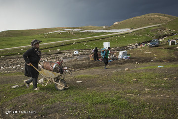 سیل‌زدگان لرستانی در پناه طبیعت