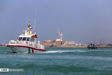 رزمایش پدافند پرتویی نیروگاه اتمی بوشهر