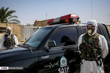 رزمایش پدافند پرتویی نیروگاه اتمی بوشهر