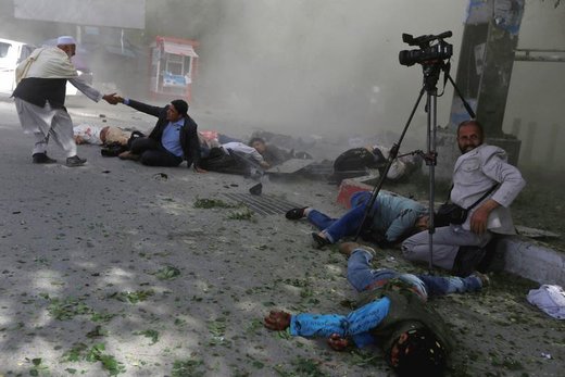 خبرنگاران در خط مقدم درگیری‌ها