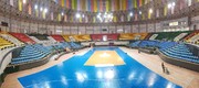 تصاویر | آخرین وضعیت سالن محل برگزاری لیگ ملت‌های والیبال در ارومیه