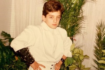 عکس | ژست خاص بهرام رادان در نوجوانی