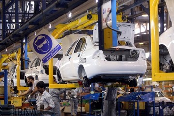 کاهش ۴۷ درصدی تولید خودرو در کشور