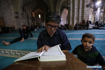 اولین روز ماه رمضان در غزه