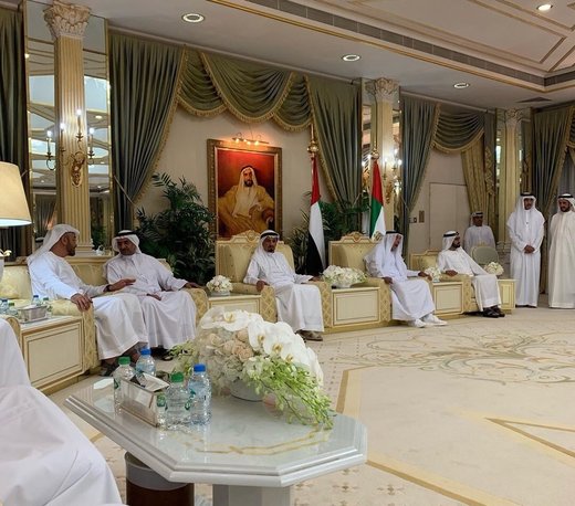 تصاویر | چهره متفاوت امیر امارات پس از غیبت یک ساله